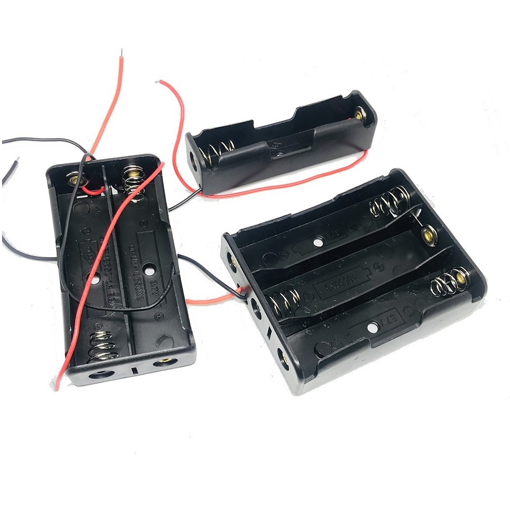 Hộp đế pin 18650 (1 cell, 2 cell, 3 cell, 4 cell)
