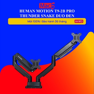 Giá đỡ màn hình Human Motion T9-2B Pro Thunder Snake Duo Đen