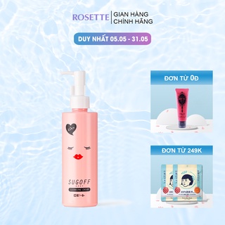 Kem Tẩy Trang Dưỡng Ẩm Và Săn Chắc Da Rosette Sugoff Cleansing Cream 200ml
