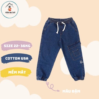Quần dài Jeans bé trai Riomio túi hộp jogger size 6 - 9 tuổi Tiệm Nhà Sóc