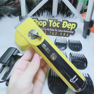 Tông đơ cắt tóc Codos CHC925 (màu vàng)  Màn hình LCD chuyên nghiệp