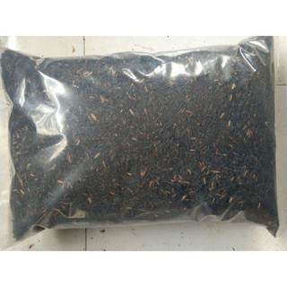 1kg trấu hun nguyên cánh, hạt to trộn đất trồng cây, lan, lọc nước