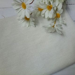 Vải bố màu kem