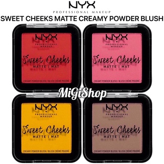 [Hàng Mỹ] Phấn Má Hồng Nyx Sweet Cheeks Matte Creamy Powder Blush 5g