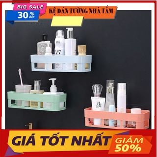 Kệ dán để đồ nhà tắm nhà bếp đựng đồ đa năng phiên bản mới không cần khoan vít (Retoanquoc)