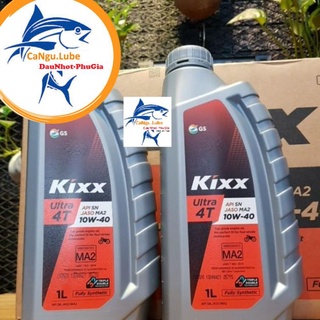 [DauNhot-PhuGia]nhớt Kixx Ultra 4T 10W40 fully Synthetic chai 1L, nhớt kixx 10W40 tổng hợp chai nhiều lựa chọn trên ảnh