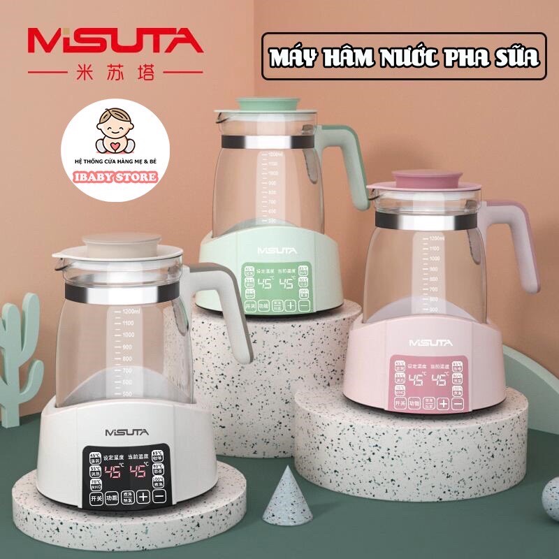 BÌNH ĐUN NƯỚC PHA SỮA MISUTA