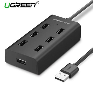 Bộ Chia USB 7 Cổng 2.0 UGREEN 30374 - HUB USB 7 Port Chính Hãng