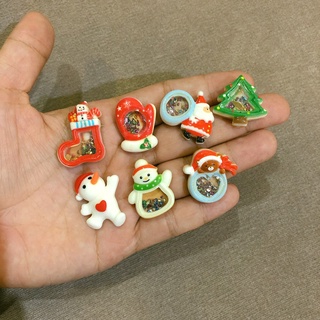 STICKER/JIBITZ/ CHARM NOEL KIM TUYẾN TRANG TRÍ DÉP SỤC