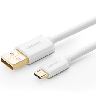 Dây Micro USB 2.0 sang USB mạ vàng dài 0.25-3m UGREEN US125