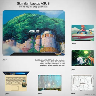 Skin dán Laptop Asus in hình Ghibli photo (inbox mã máy cho Shop)