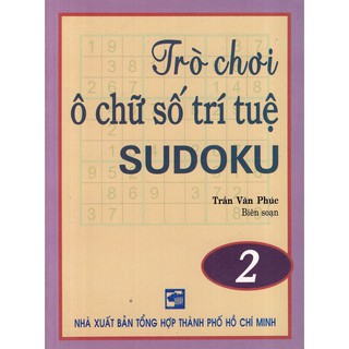 Sách - Combo trò chơi ô chữ số trí tuệ Sudoku - Tập 2-5 (4 cuốn)