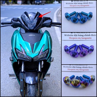 Ốc TITAN GR5 Gắn Mão (Mào Chắn Gió) Winner X