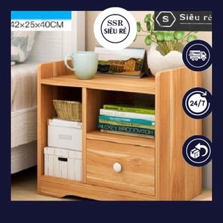 TỦ ĐỂ ĐẦU GIƯỜNG 3 NGĂN GỖ TG1 (GIAO MÀU NGẪU NHIÊN) (MS108140)