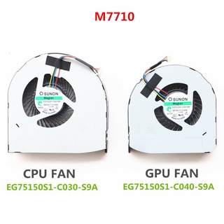 (FAN) QUẠT LAPTOP DELL LATITUDE 7710 (FAN CPU / FAN GPU) dùng cho Precision 7710 M7710