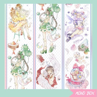 [Chiết] Washi tape nhân vật cô gái xinh đẹp Mono_box 00107