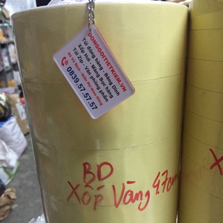 Băng dinh 2 mặt xốp vàng 30k - Combo 2 hoặc 5 cuộn