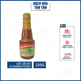 Xốt lẩu bò Kim Ho hiệu Lê Quang Foods, chai 250g