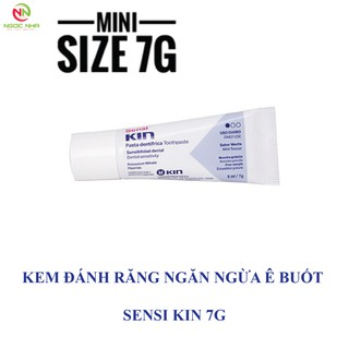 [Mini Size 7g] Kem đánh răng ngăn ngừa ê buốt SensiKin 7g