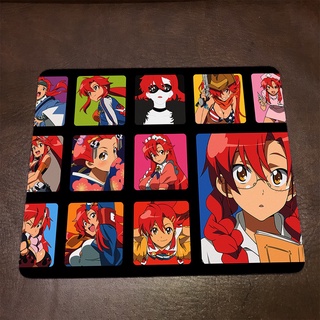 Lót chuột máy tính Anime Tengen Toppa Gurren Lagann Wallpapers 1 Mousepad cao su êm ái. Nhận in theo yêu cầu