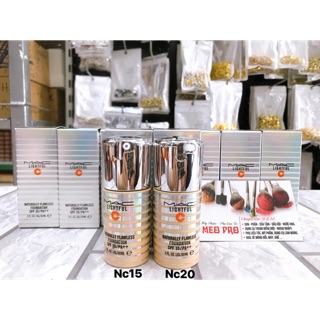 Kem nền M.A.C Lightful C+ Coral Grass Naturally Flawless Foundation SPF35/pa++( auth)