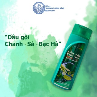 Dầu gội CHANH SẢ BẠC HÀ Thoakao là sản phẩm cải thiện cho tóc yếu dễ gãy rụng