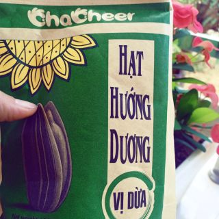 DATE MỚI HẠT HƯỚNG DƯƠNG CHACHEER VỊ DỪA 130g