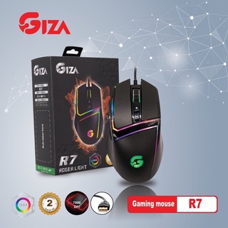 CHUỘT CHUYÊN GAME Giza R7 LED Gaming (7000) Dpi Chính hãng