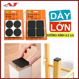 Bộ 4 miếng lót kê chân bàn ghế giường tủ