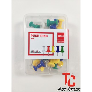 GHIM MŨ NHỰA MÀU DELI 0021