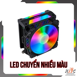 Quạt Tản Nhiệt Làm Mát CPU TS-M400 Led ARGB 4 Ống Đồng Tản Nhiệt, Led Tự Đảo Màu