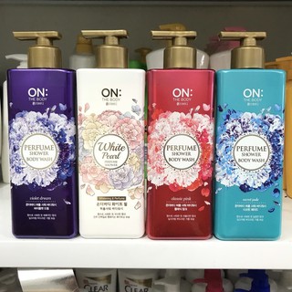 SỮA TẮM HƯƠNG NƯỚC HOA CAO CẤP ON THE BODY 500G.'