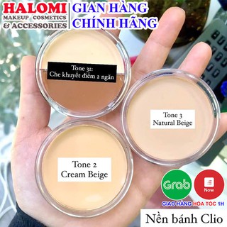 Nền Bánh Clio 3 Tone Chính Hãng Hàn Quốc Với 3 Tone Màu Độ Che Phủ Cao Chuyên Cho Makeup