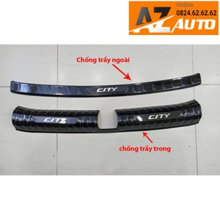 Chống Trầy Cốp Honda City 2021 2022 Titan  bên trong bên ngoài mẫu mới nhất