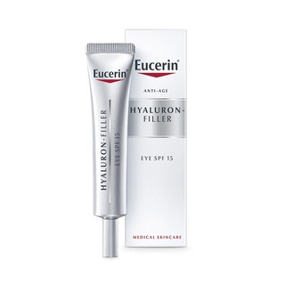 Kem dưỡng làm mờ vết nhăn vùng mắt Eucerin Hyaluron Eyes SPF15 15ml