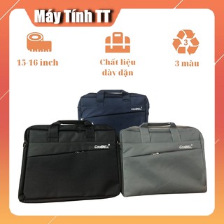 Cặp đựng laptop công sở Coolbell chống sốc dày dặn - Hàng Chuẩn không lo bục chỉ - Máy tính TT