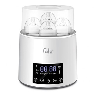 Máy hâm sữa tiệt trùng điện tử 4 bình Fatzbaby Quatro 1 FB3015CY