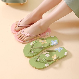 Dép kẹp cao su mềm cho nữ hình hoa mai cute