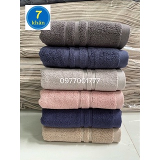 [Mã LIFEHLSALE2 giảm 10% đơn 0Đ] Khăn tắm cỡ trung xuất Hàn SONGWOL loại Dày - Tông Tối Sang trọng-40x80cm