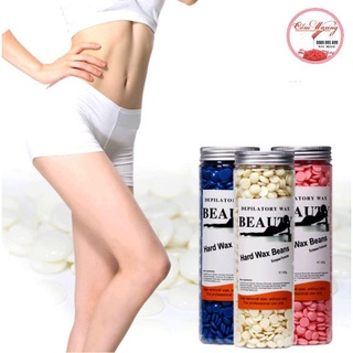 [Sáp hạt đậu hũ 400g] Sáp wax lông cao cấp dùng cho các loại lông cứng lông dày và cho mọi loại da