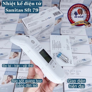 Nhiệt kế điện tử Sanitas hàng chính hãng Đức (có bill đầy đủ)