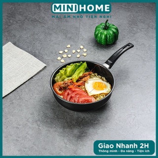Chảo Chống Dính SÂU LÒNG 18CM Dùng Mọi Loại Bếp, Chảo Chiên Đa Năng Nấu Nướng Cao Cấp