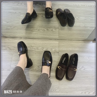 giày búp bê nữ, giày moca cá tính M429 SHOEBYMAI