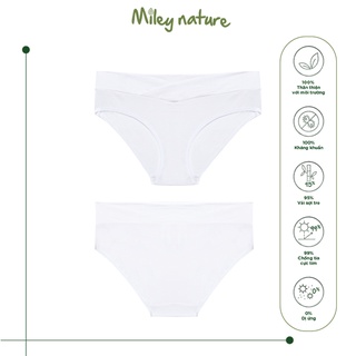 [MUA 2 GIẢM THÊM 5%]Quần Lót Bầu Cạp Chéo Vải Sợi Thiên Nhiên Cao Cấp Miley Lingerie Bamboo PRB0200