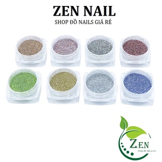 Nhũ rắc móng , nhũ rắc nail siêu sáng 8 hũ