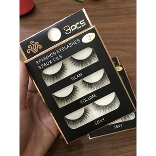 Lông Mi Chồn 3D + keo dán mí về 3 mẫu 3d09 3d03 3d17 3d25 3d15 3d05