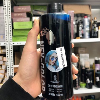 Nhuộm Phủ Bóng Xanh Ngọc - Sapphire Blue 450ml