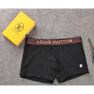 [Cotton Cao cấp sale 50%] Freeship Quần lót sịp đùi nam boxer Louis Vuitt0n LV Cotton cao cấp