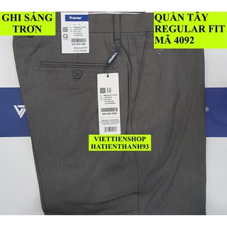 (4092 QTRF) QUẦN TÂY VIỆT TIẾN KHÔNG LY (ÔM VỪA - REGULAR FIT)