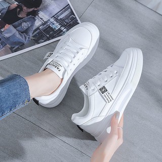 Giày Bata Nữ Trắng Độn Đế 3 Phân Tăng Chiều Cao SS sao G 118